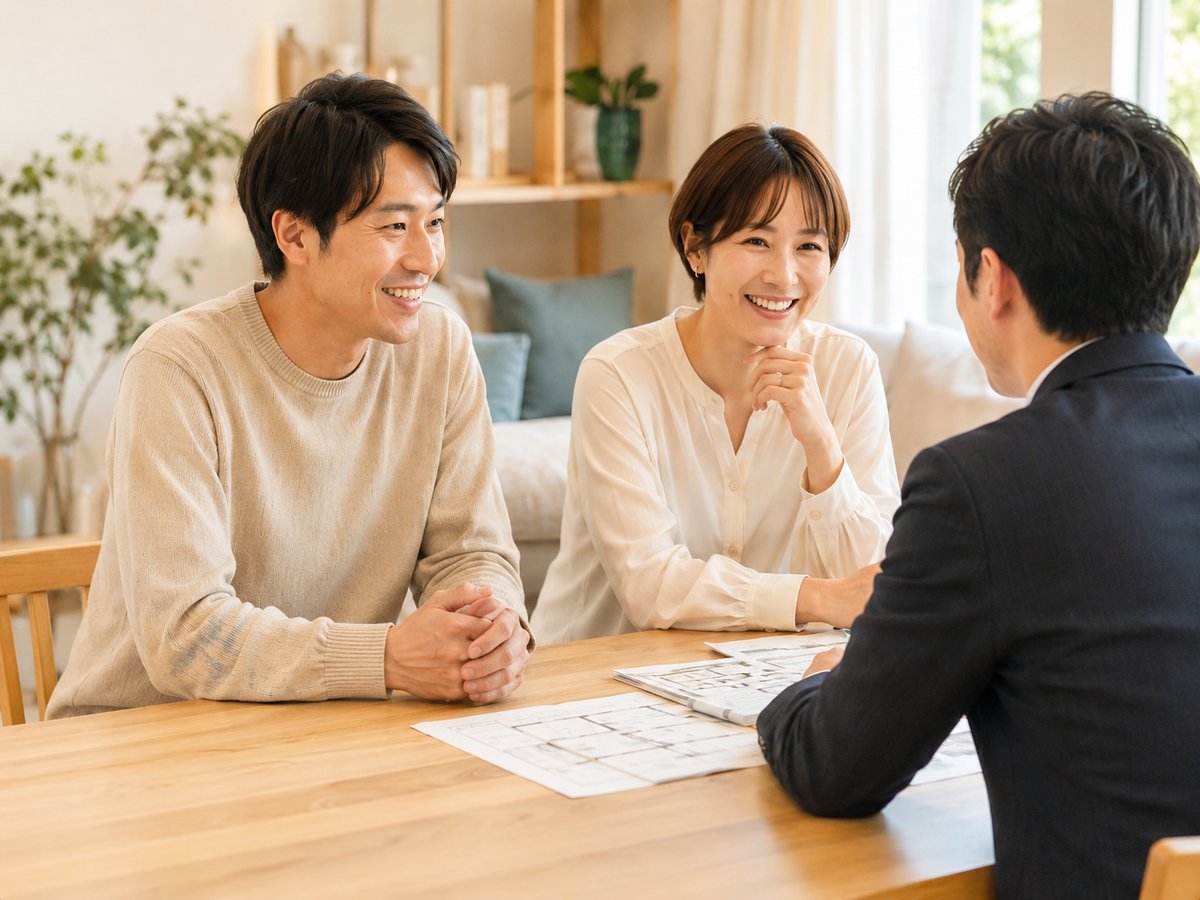 住宅商談の様子